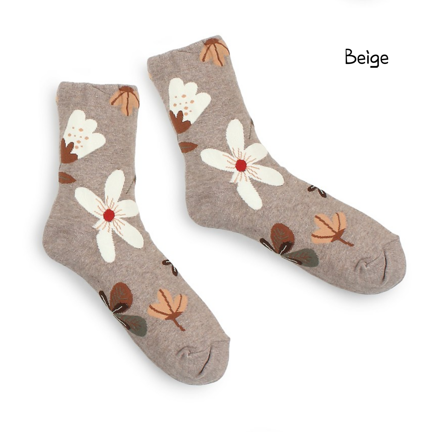 VINTAGE FLORAL SOCKS