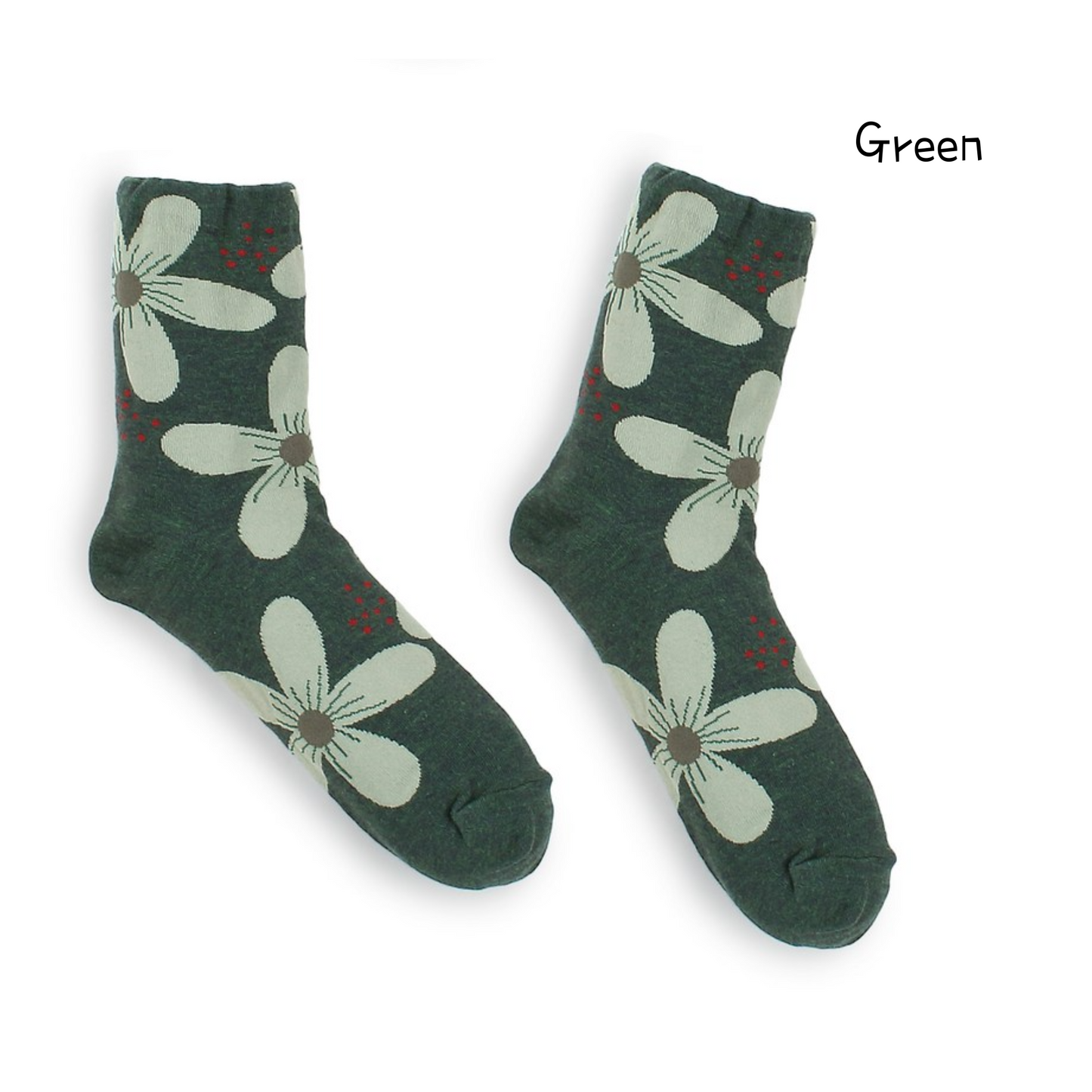 VINTAGE FLORAL SOCKS