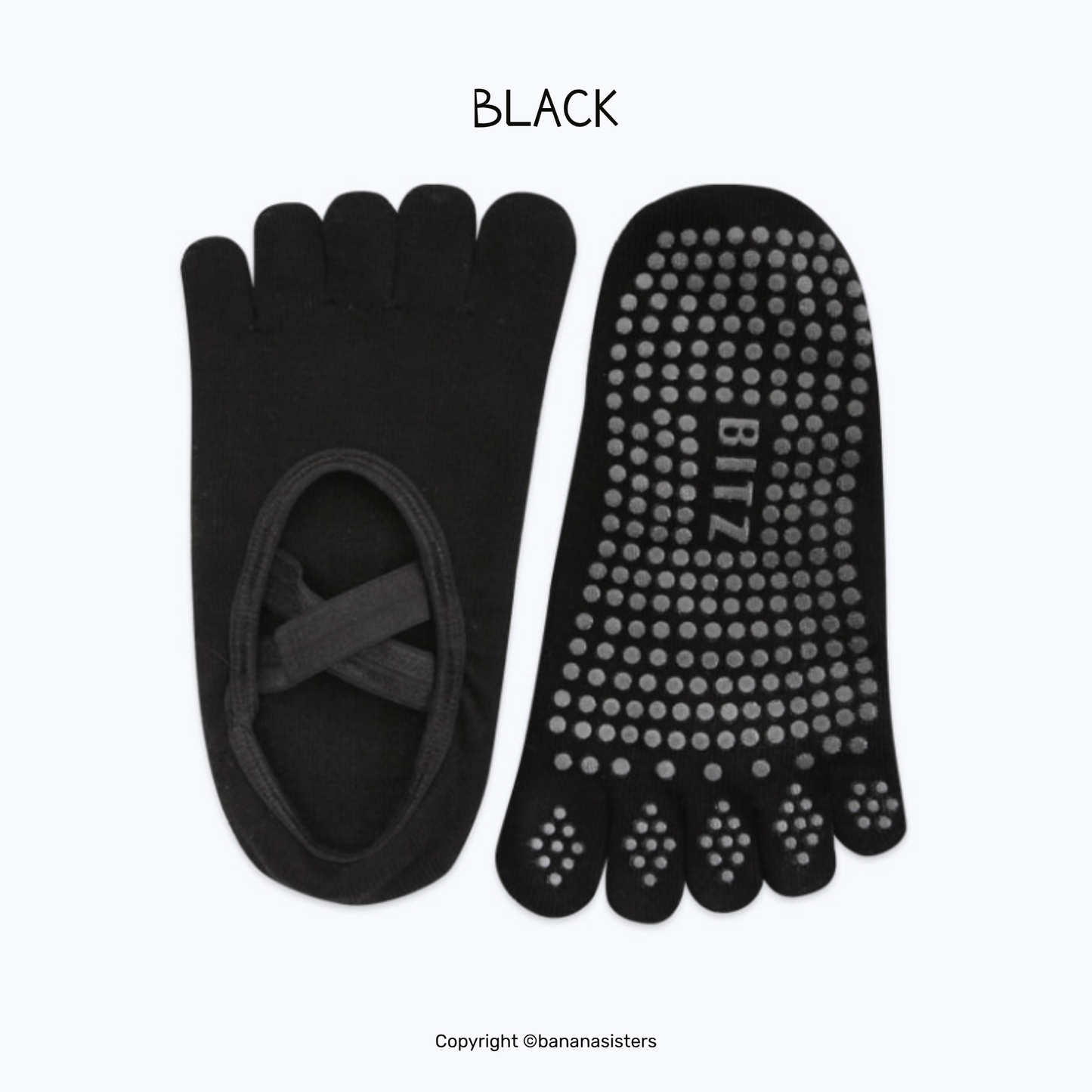 TOE STRAP NON SLIP SOCKS | YOGA | PILATES