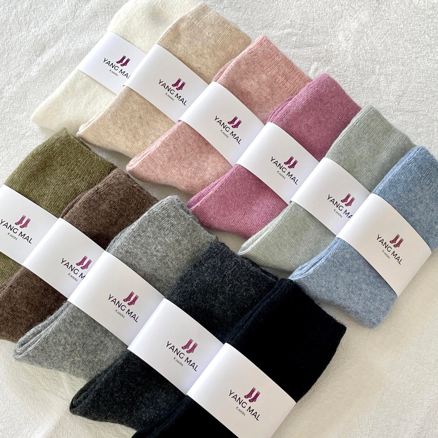 LIGHTWEIGHT CASHMERE WOOL SOCKS