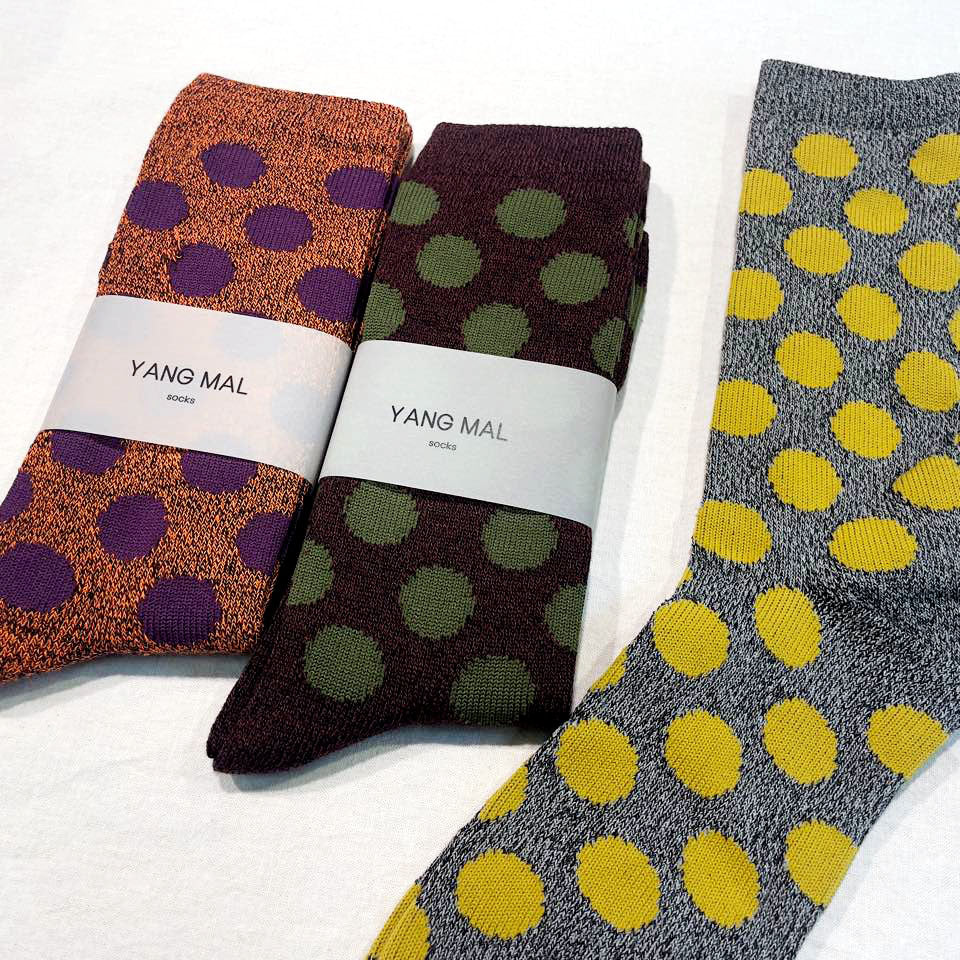 MEN'S POLKA DOT SOCKS