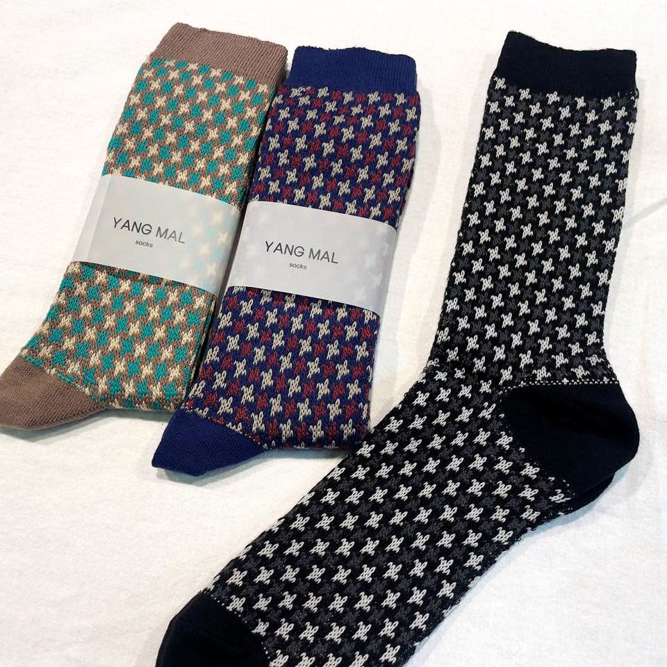 CLASSIC SHEPHERD CHECK MEN'S SOCKS
