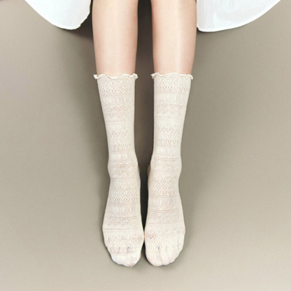 SHEER | FRILL LACE SOCKS