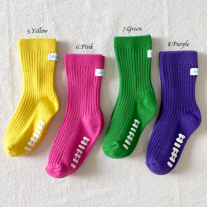 COLOUR NON SLIP SOCKS | KIDS | ONE SIZE