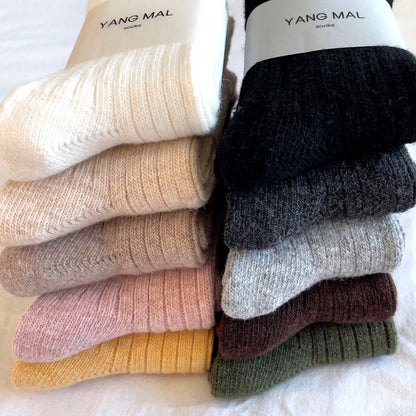 WOOL CASHMERE SOCKS