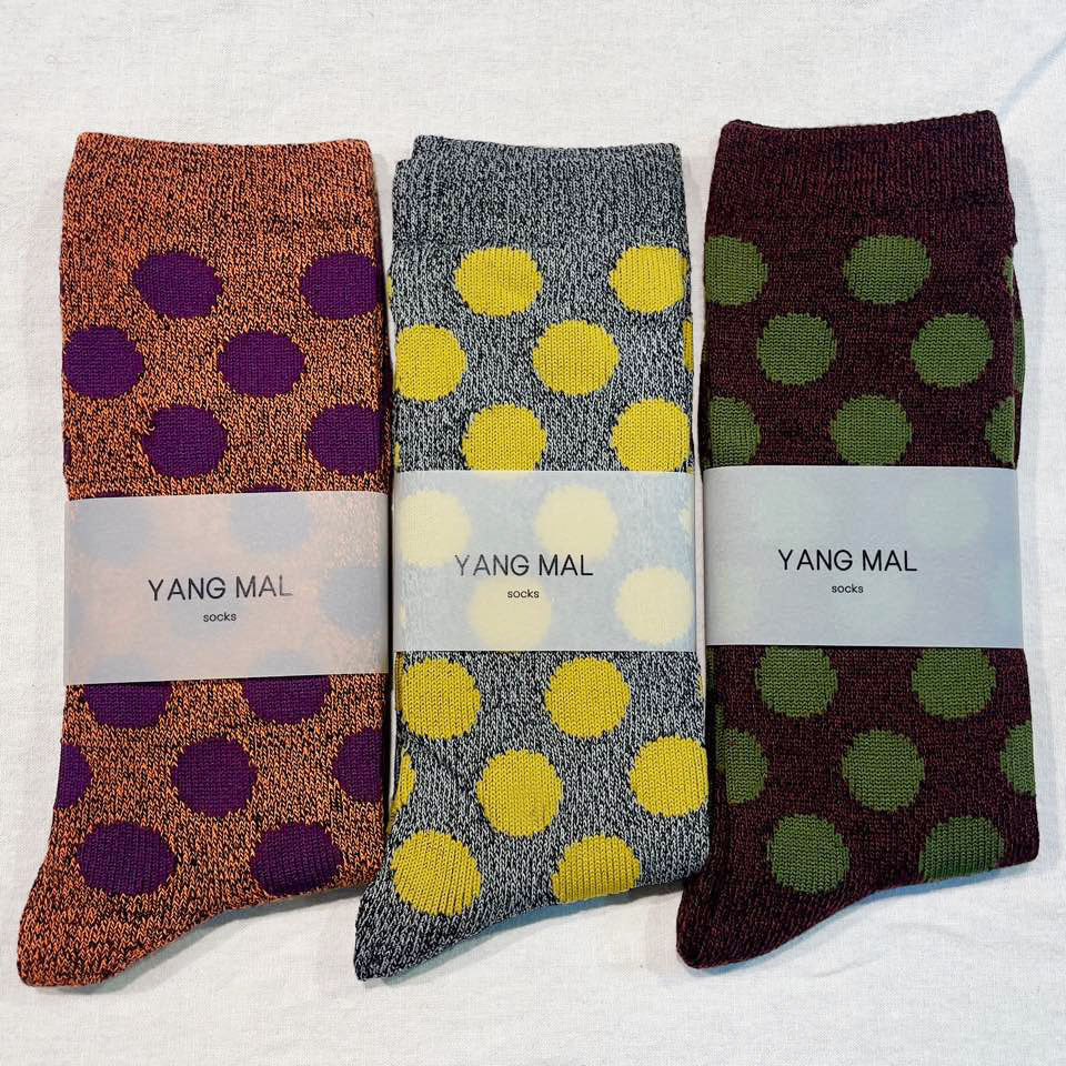 MEN'S POLKA DOT SOCKS