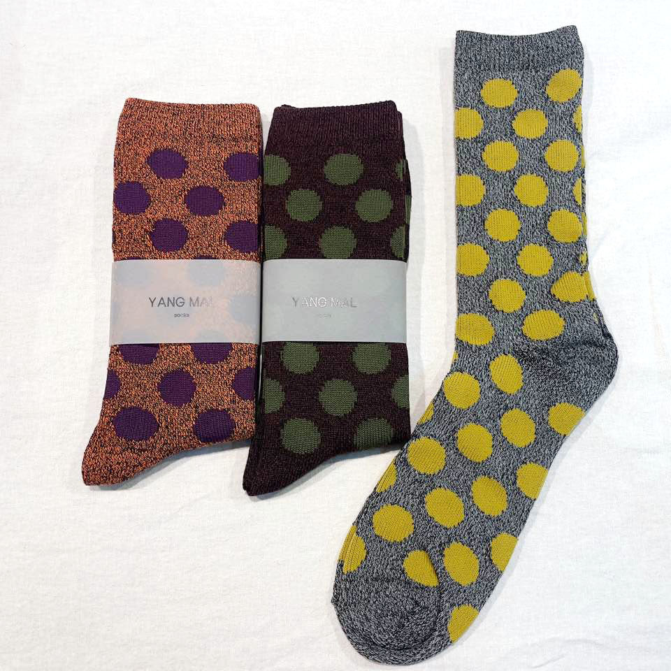 MEN'S POLKA DOT SOCKS