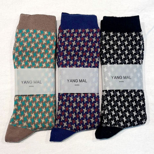CLASSIC SHEPHERD CHECK MEN'S SOCKS