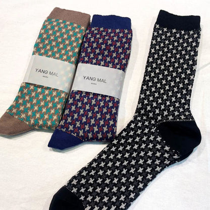 CLASSIC SHEPHERD CHECK MEN'S SOCKS