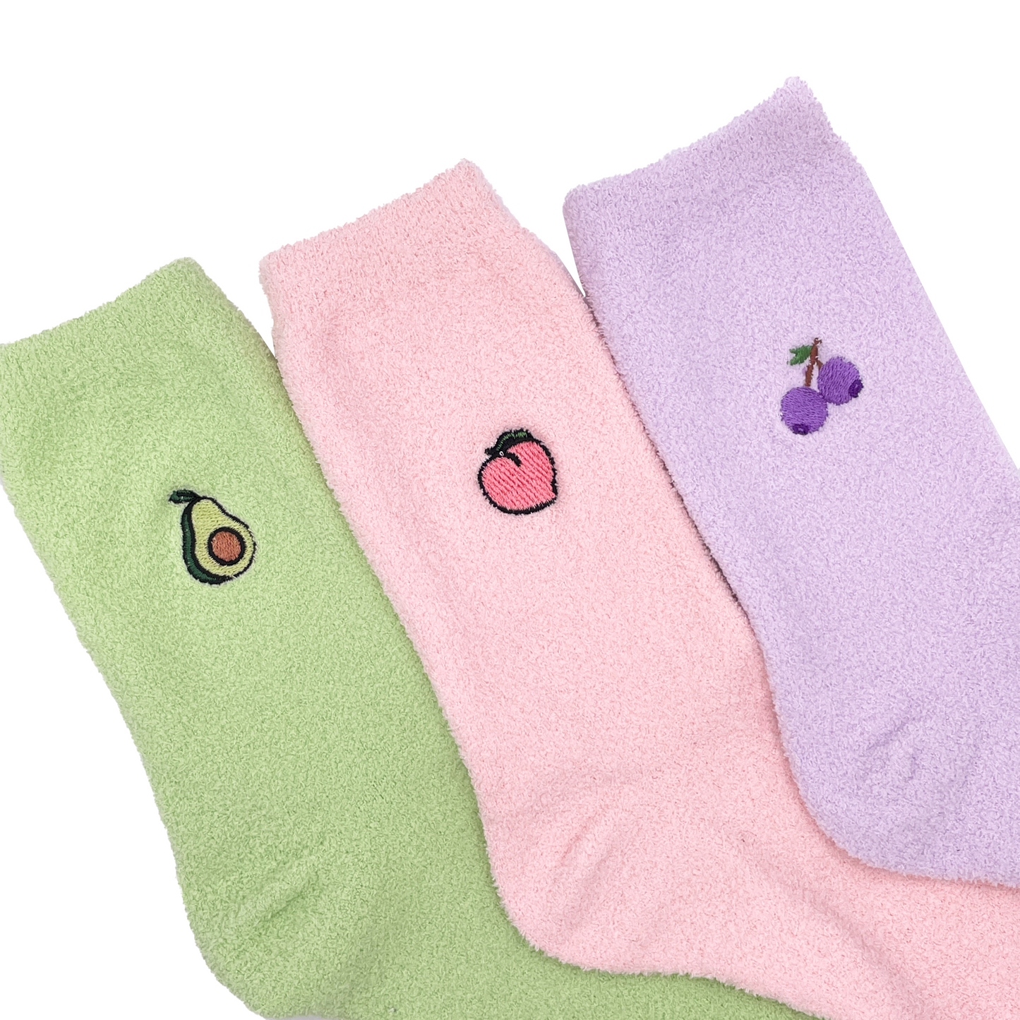 FRUITS FLUFFY SOCKS